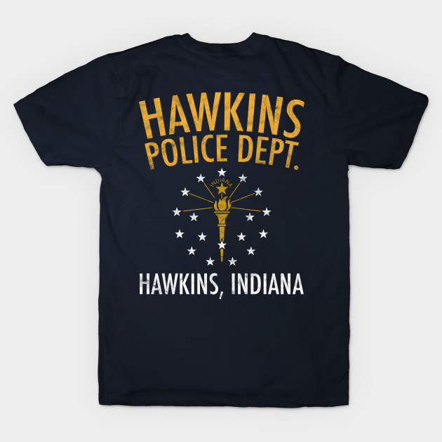 Hawkins Police Dept. Hawkins, Indiana by SpacemanTees